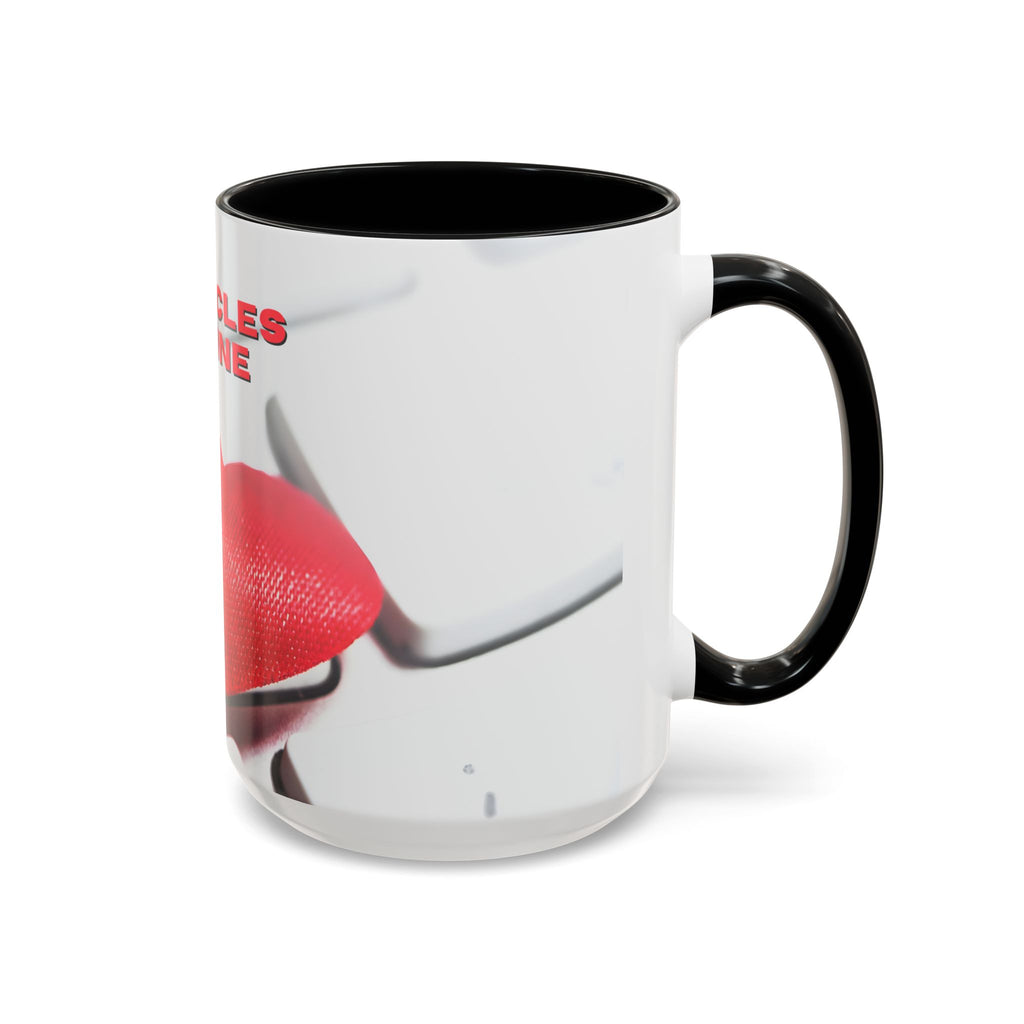 Miracles Online Book Cover Accent Coffee Mug —  (15 Oz)