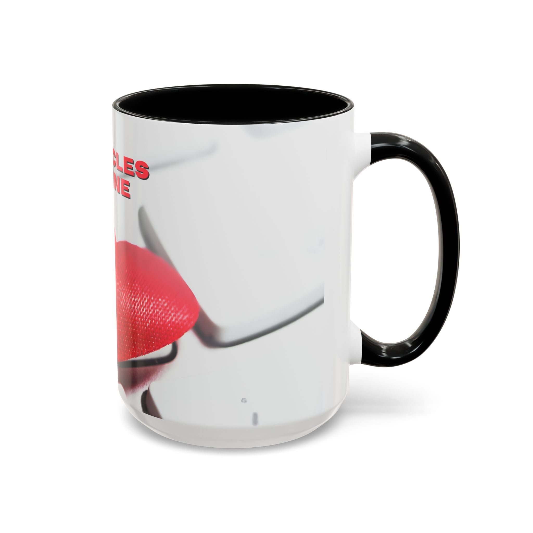 Miracles Online Book Cover Accent Coffee Mug —  (15 Oz)