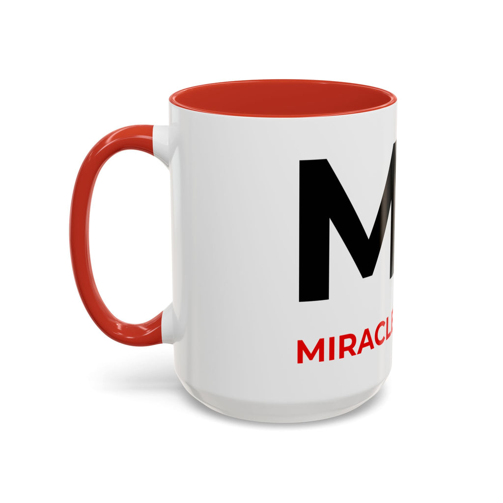 Miracles Online Accent Coffee Mug — "MO" Logo (15 Oz)