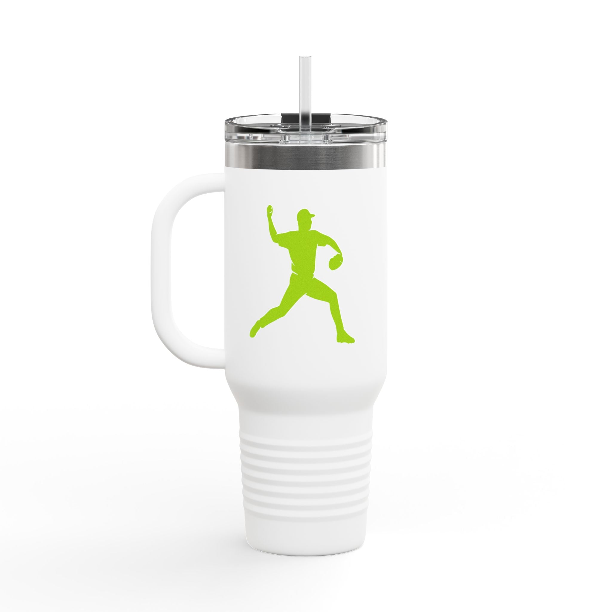 *Limited Edition* — Baseball Pitcher -40oz Insulated Travel Mug
