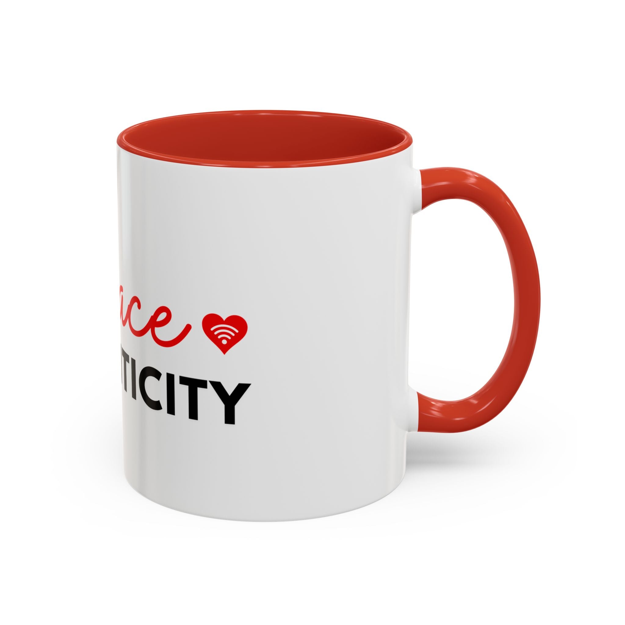 Embrace Authenticity Accent Coffee Mug  11oz