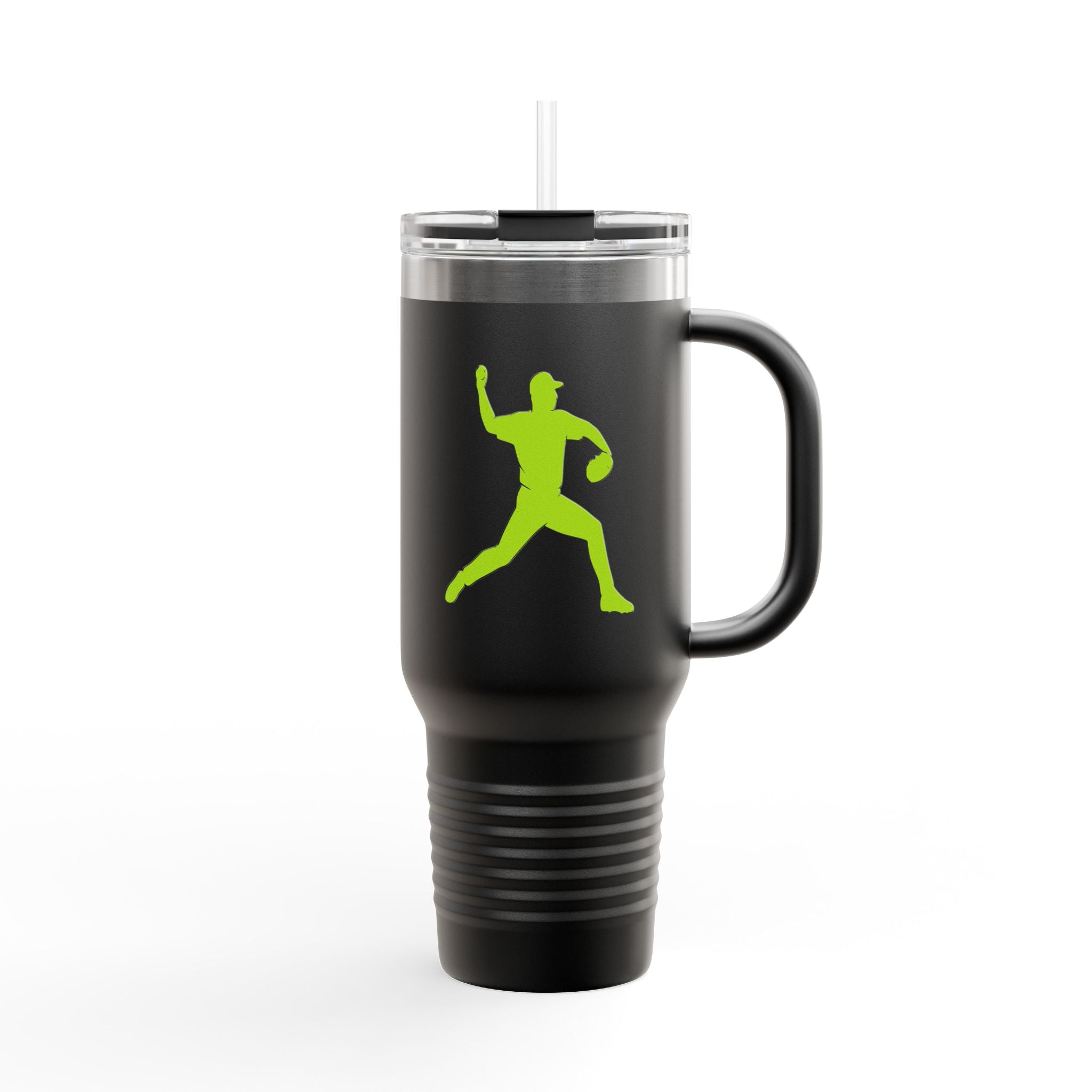 *Limited Edition* — Baseball Pitcher -40oz Insulated Travel Mug