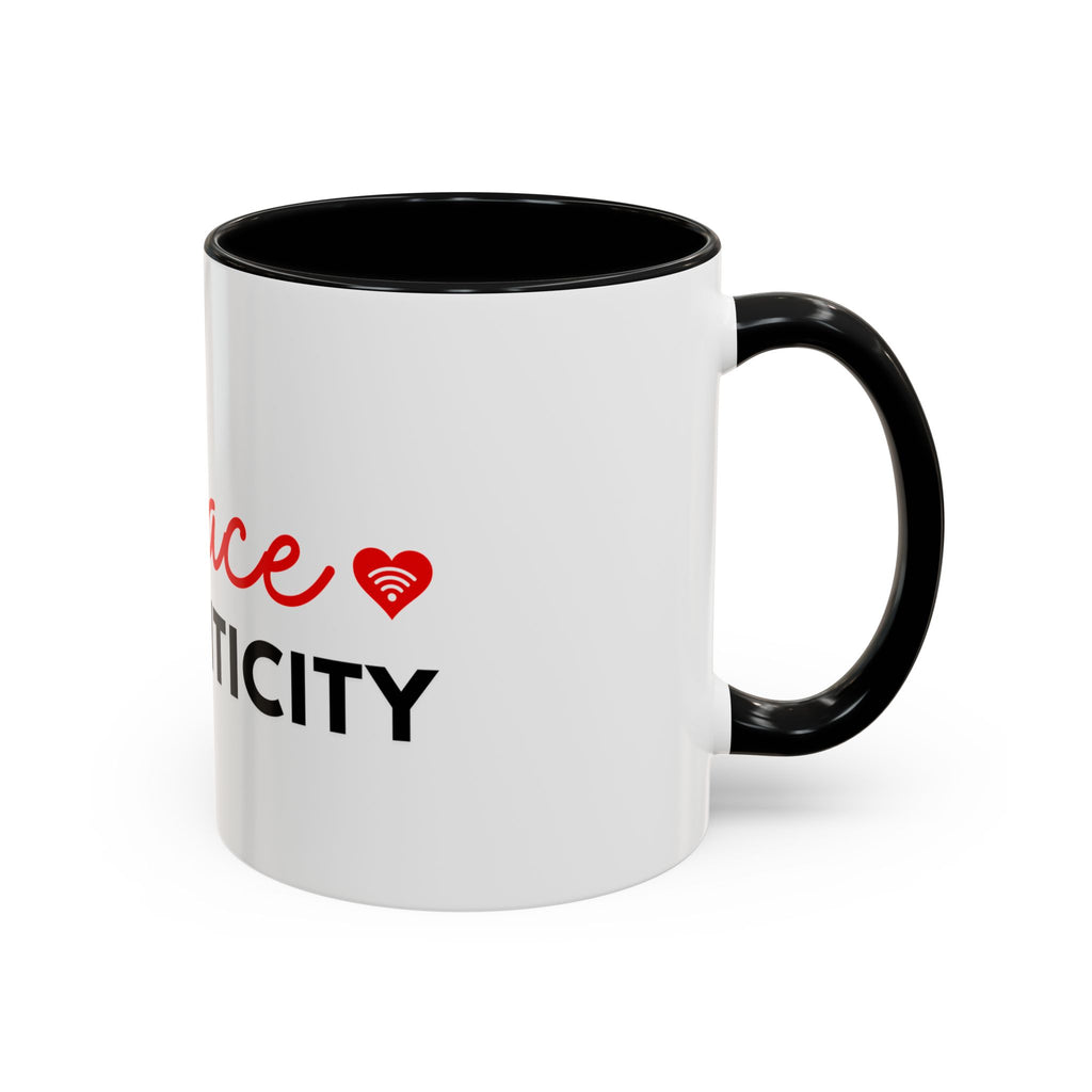 Embrace Authenticity Accent Coffee Mug  11oz
