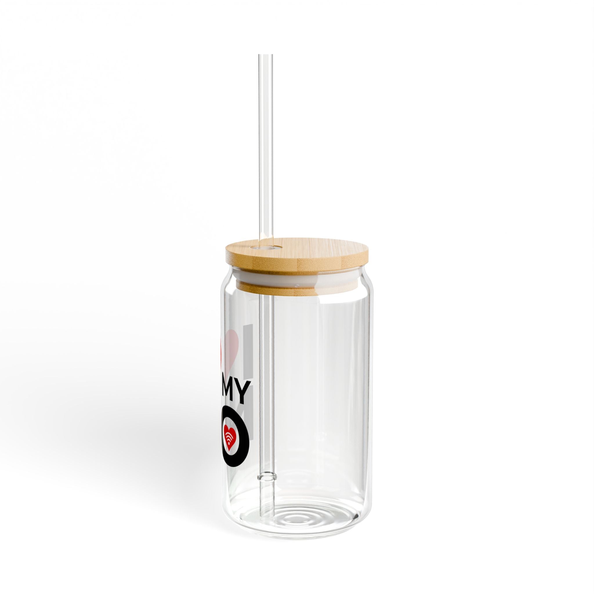 I Love My MO Sipper Glass — 16oz  Drink Tumbler