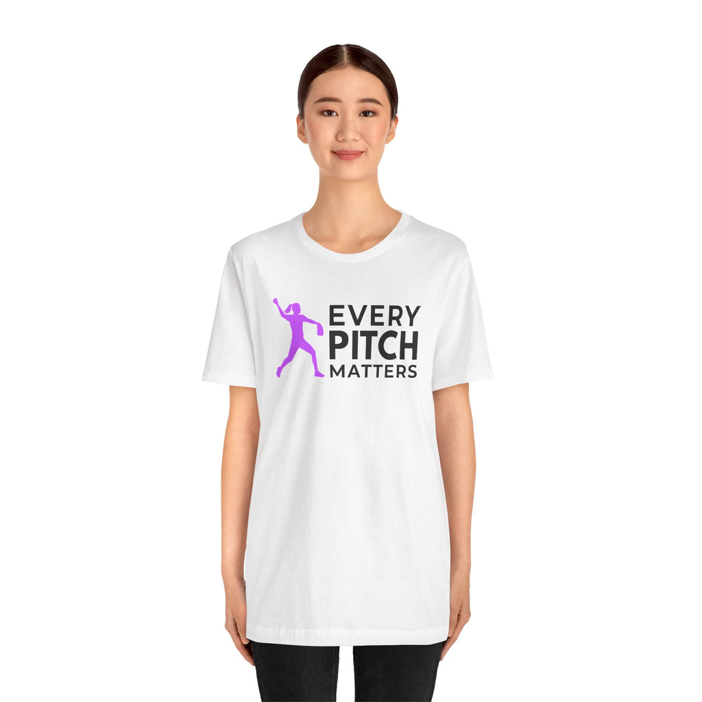 Every Pitch Matters Softball T‑Shirt