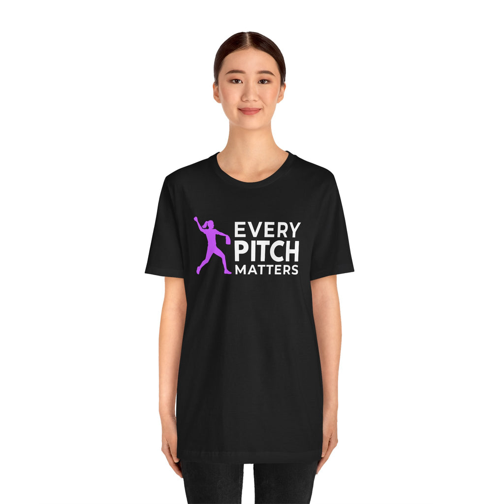 Every Pitch Matters Softball T‑Shirt