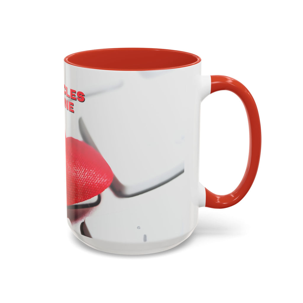 Miracles Online Book Cover Accent Coffee Mug —  (15 Oz)