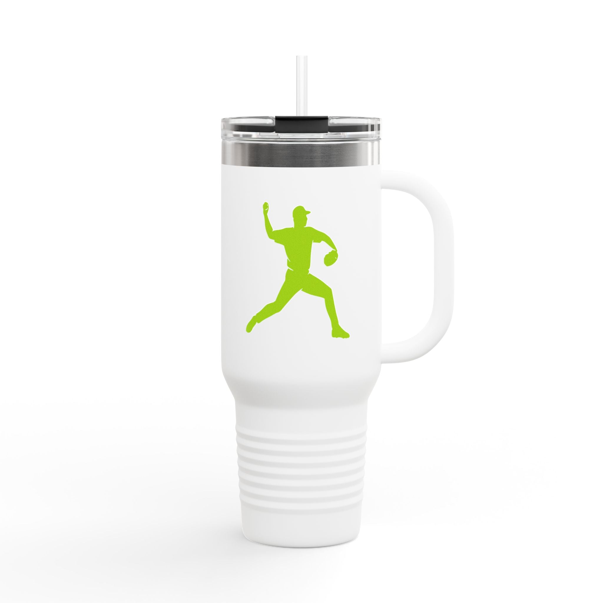*Limited Edition* — Baseball Pitcher -40oz Insulated Travel Mug