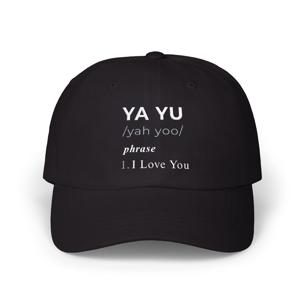 YA YU 'I Love You' Embroidered Dad Cap