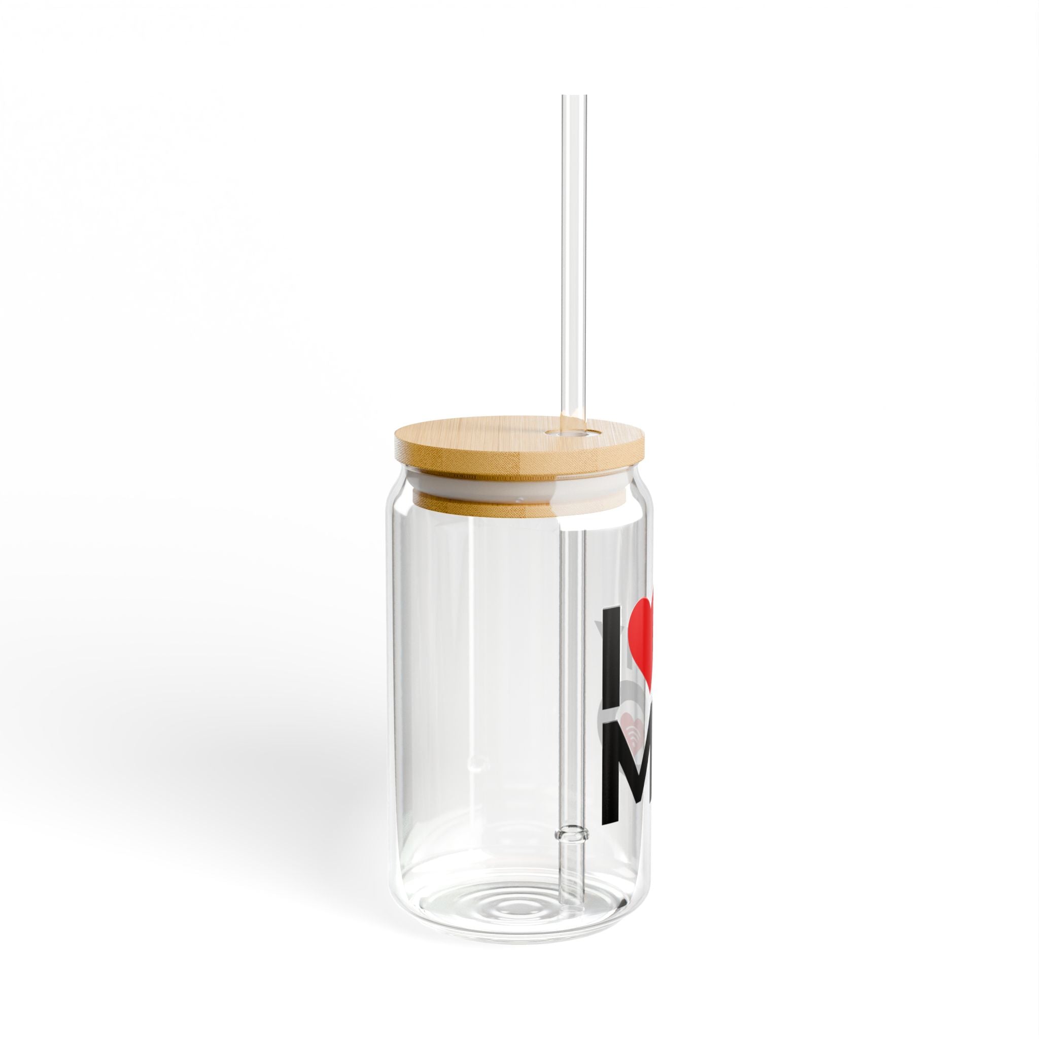 I Love My MO Sipper Glass — 16oz  Drink Tumbler