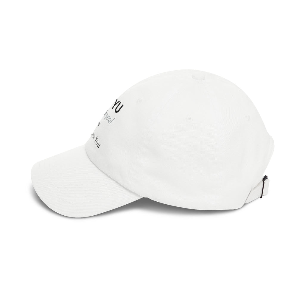 "YA YU / I Love You" Embroidered Definition Dad Cap