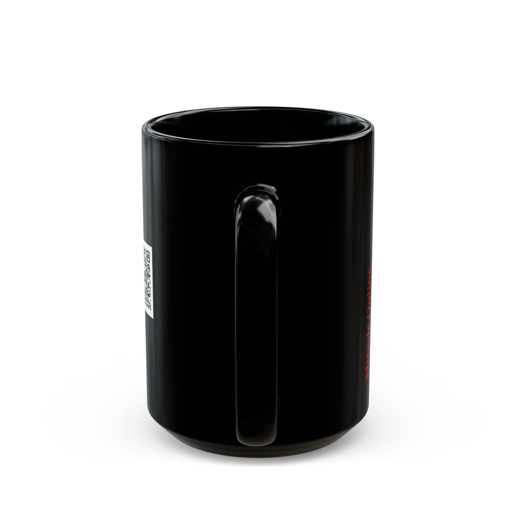 I Love My Mo Black Ceramic Mug –15 oz